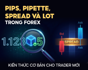 PIPS, PIPETTE, SPREAD VÀ LOT TRONG FOREX