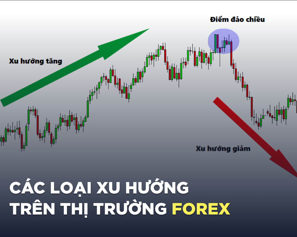 Các loại xu hướng trên thị trường forex