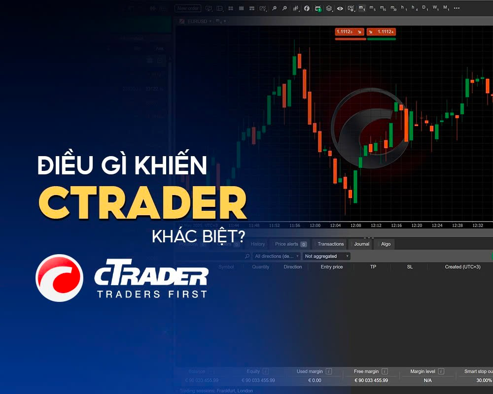 Điều gì khiến cTrader khác biệt