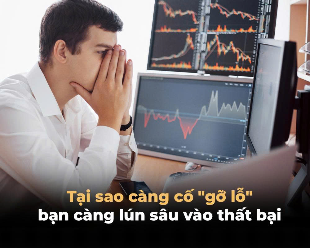 TẠI SAO CÀNG CỐ "GỠ LỖ", BẠN CÀNG LÚN SÂU VÀO THẤT BẠI?